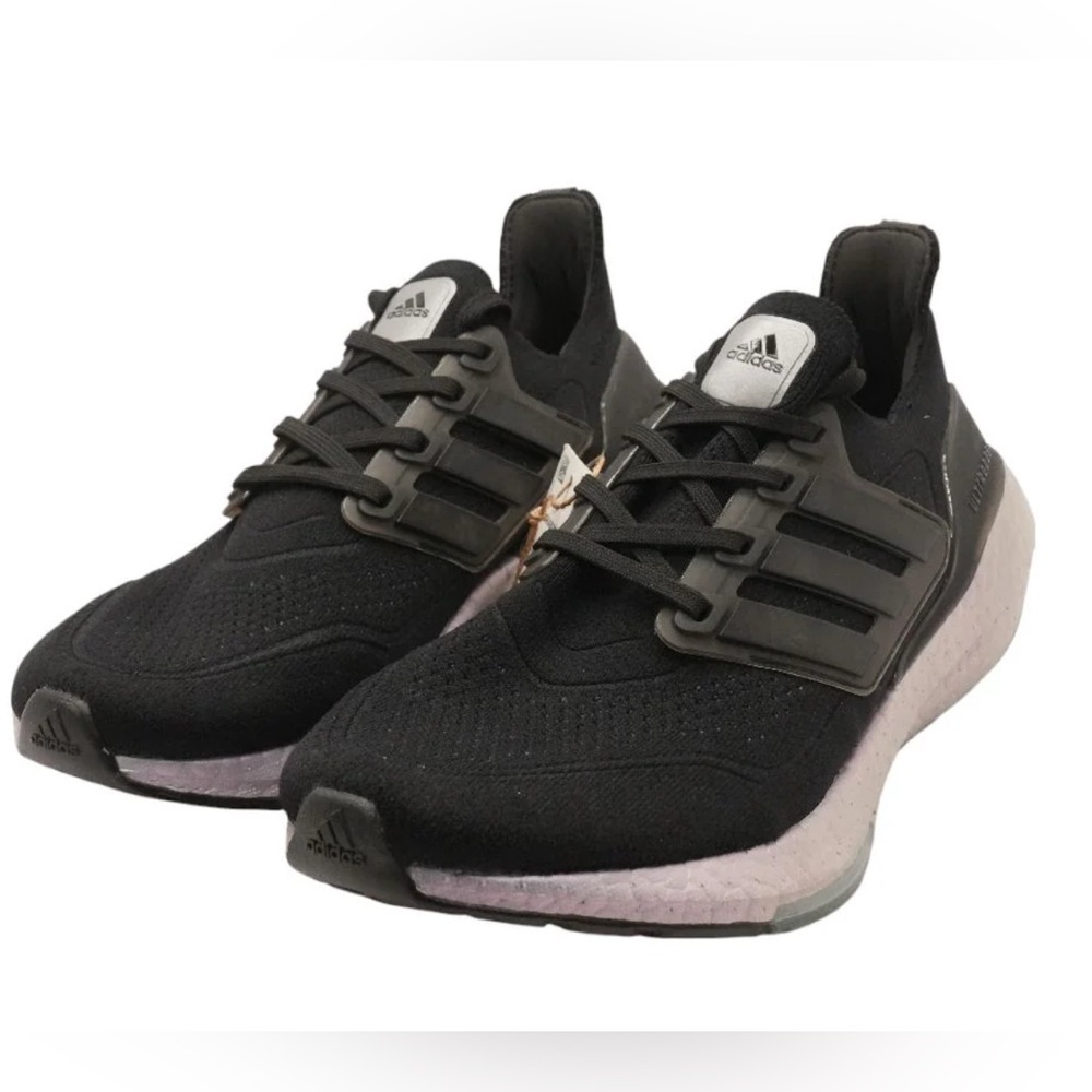 Adidas Black and Gray Athletic Sneakers